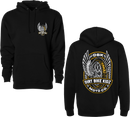 DBK Guardian Hoodie Black Small - Comfortable 8oz Cotton-Poly Blend for Everyday Wear