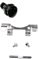 Push Button Fuel Door Black