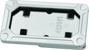 Kuryakyn Nova Side Mount License Plate Frame Gloss Chrome for Harley Davidson 2018-2019 Models