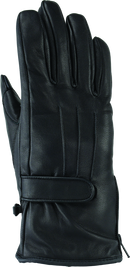 Kuryakyn Leather Taos Cold Weather Gloves for Women - Black, Size 2XL