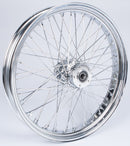 Fr 60 Spk Dd Chrome 23x3.5 Flt Hub 1" Axl 00 Ltr