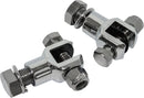 Footpeg Clevis Mounts Chrome 1/2" 20 Thread