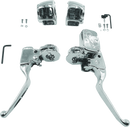 Bikers Choice 15-17 Softail Chrome Handlebar Control Kit with 1/2 Inch Bore for Harley-Davidson Softail Models