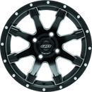 QuadBoss Grinder 14x7 Aluminum Wheel for Powersports Vehicles - Part Number 608506