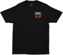 DBK Wide Open Tee Black Small - 100% Cotton, 6 oz Comfortable T-Shirt