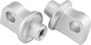Kuryakyn Splined Peg Adapter Silver Part 8899 for Powersports Applications