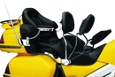 Kuryakyn Rider Backrest for Honda GL1800 2001-2010 Models with Chrome Finish
