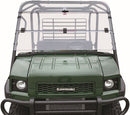 QuadBoss Folding Windshield for Kawasaki KAF620 Mule 4010 4x4 - Adjustable Polycarbonate Protection