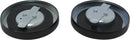 Cam Style Gas Cap Set Black