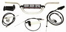 BBR Kawasaki KLX110 Handlebar Kit with Controls - Tall Aluminum Bars and CNC Machined Clamp