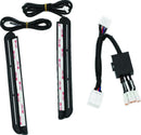 Kuryakyn L.E.D. Accent Strip Lights - High-Intensity Red Run-Turn-Brake Lighting for Powersports Vehicles