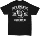 DBK Hot Rod Tee Black Large - 100% Cotton 6oz T-Shirt