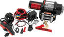 QuadBoss Winch Kit with 39ft Steel Cable, 3,000 lb Capacity, 3 HP Motor, and Roller Fairlead