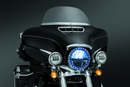 Kuryakyn Smooth Windshield Trim for Harley-Davidson Touring Models - Chrome Part 1387