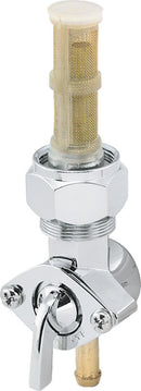Bikers Choice 75-Up XL Big Twin Custom Chrome 22MM Straight Petcock for Harley-Davidson