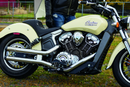 Kuryakyn Mid Controls Kit for 2015-2020 Indian Scout Models (Excluding Bobbers), Black