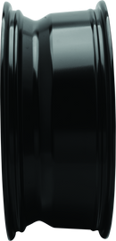 QuadBoss Slicer 18x7 PowerSports Wheel with Limited Edition Bull Logo Center Caps