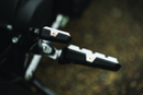Kuryakyn Dillinger Shift Peg Silver - Aggressive Knurled Aluminum Design for Powersports