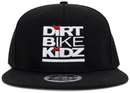DBK Classic 4Fifty Snapback Hat Black - Adjustable Baseball Cap with Wool-Acrylic Blend