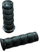 Kuryakyn ISO Grips for Triumph and Honda Motorcycles - Black, Part 6337