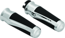 Kuryakyn Phantom Grips Indian Chrome - Comfortable & Durable Handlebars for Indian Scout Models