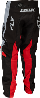 Youth Kinetic Dbk Pants Grey/Black/Red Sz 20