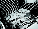 Kuryakyn Twin Cam Cylinder Base Cover 99-06 Chrome for Harley Davidson Road King Models