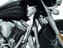 Kuryakyn Deluxe Neck Cover Kit for 1995-2005 Harley Davidson Touring Models - Chrome Part