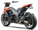 YOSHIMURA Exhaust Street R 77 Slip-On SS CF for Kawasaki Z1000 (2010-2016) - Part Number 1412202