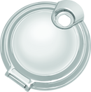Kuryakyn Easy Fill Fuel Door Chrome - Part 6998 for Powersports Vehicles