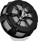Kuryakyn Alley Cat Air Cleaner Cover for Screamin' Eagle Stage 1 Kits - Gloss Black