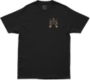 DBK Camo Shovels Tee Black Medium - 100% Cotton 6oz T-Shirt