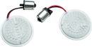 Kuryakyn Luminez LED Rear Turn Signal Insert for Harley-Davidson 1156 Red - Model 2939