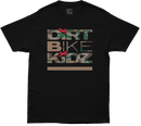 DBK Classic Camo Youth Tee Black/Color Camo YM - Comfortable 100% Cotton T-Shirt