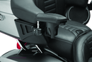 Kuryakyn Passenger Armrests for 2014-2016 Harley Davidson Touring Models, Black - Part 8700