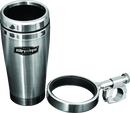 Kuryakyn Drink Holder with Stainless Steel Mug for 1-Inch Bars – Chrome