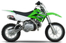 Yoshimura RS 2 Header/Canister/End Cap Exhaust System for Kawasaki KLX110 (2002-2011)