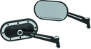 Kuryakyn Heavy Industry Mirrors Satin Black & Chrome – Part