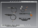 Yoshimura V2 Fender Eliminator Kit for Standard LED Turn Signal with OEM Taillight - Part 075BG-STD-C-K