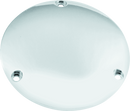 Bikers Choice 70-98 Big Twin Chrome Domed Derby Cover with 3 Hole Design - Replaces OEM Harley-Davidson Part