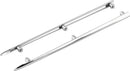 Bikers Choice 59-84 FL Chrome Front Fender Spears Pair - Stainless Steel and Die-Cast Tips