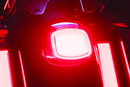 Kuryakyn Tracer LED Taillight with License Light for Harley Davidson (Part