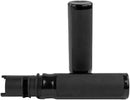 Bikers Choice Billet Cushioned Grips Throttle-By-Wire Black - Part