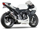 Yoshimura Exhaust Street R 77 Slip-On SS CF for Suzuki GSX-R600 and GSX-R750