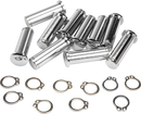 Pivot Pin & Circlip Clutch `08 20 Flh Chrome