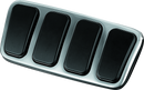Kuryakyn Brake Pedal Pad for Honda VTX1800 Models - Chrome with Rubber Inserts Part