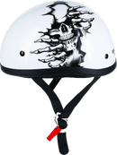 Bikers Choice Skid Lids Born Wild Original Helmet - 2XL, Low-Profile Contoured Design with D.O.T. Certification