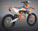 Yoshimura RS 4 Header/Canister/End Cap Exhaust System for KTM and Husqvarna 450 Models