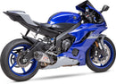Yoshimura 13630BP521 Carbon Fiber End Cap for Yamaha YZF-R6 Exhaust Street At2 Works Slip-On