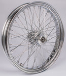 Fr 60 Spk Dd Chrome 23x3.5 Wide Hub 3/4" Axl 00 Ltr